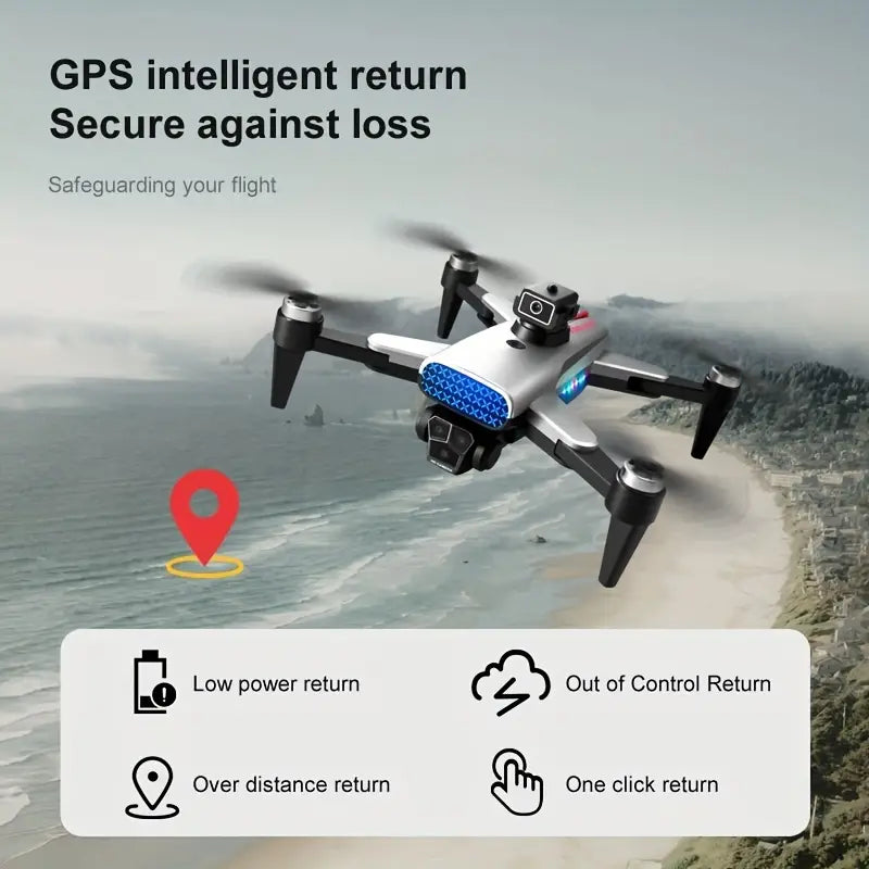Oribital-K90 Max Drone GPS Positioning Electric Triple Cameras