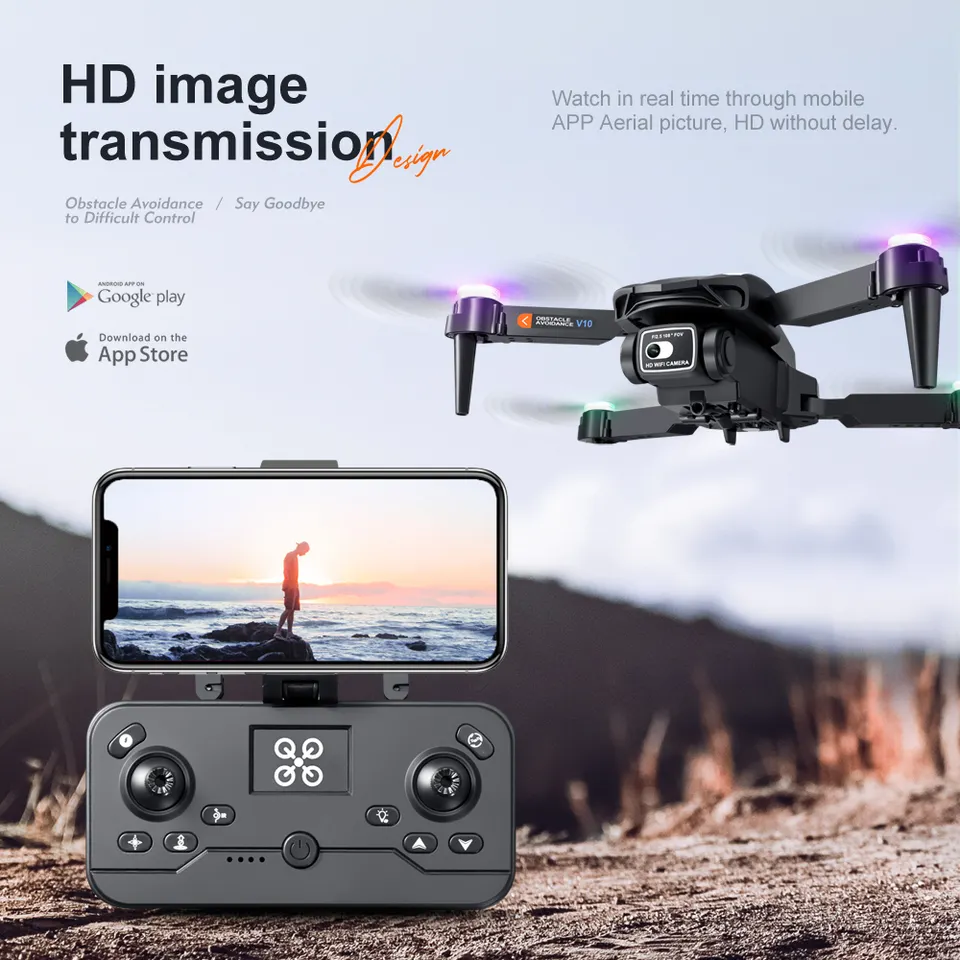 Orbital-V10 4K HD DRONE dual camera
